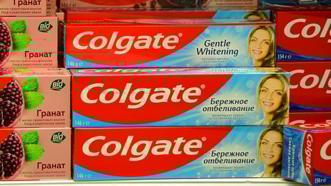Colgate Palmolive toothpaste